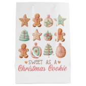Sac Cadeau Moyen Sweet as a Christmas Cookie (Dos)