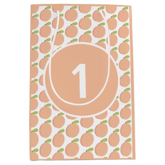 Sac Cadeau Moyen Sweet as a Peach Blossom (Devant)