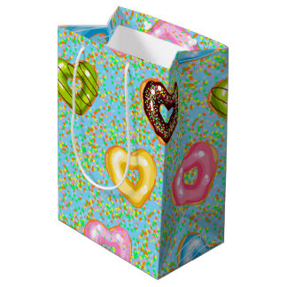 Sac Cadeau Moyen Sweet & Bright Donuts Series Design 5