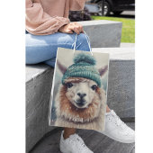Sac Cadeau Moyen Sweet Winter Alpaca, coutume