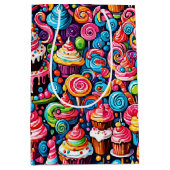Sac Cadeau Moyen Sweets d'anniversaire (Devant)