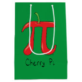 Sac Cadeau Moyen Symbole Fantaisie Math Cherry Pi (Dos)