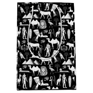 Sac Cadeau Moyen Symbole Hiéroglyphique d'Égypte ancienne Motif
