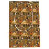 Sac Cadeau Moyen SYMBOLE motif D'HIÉROglyphE ANCIEN (Devant)