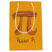 Sac Cadeau Moyen Symbole Pecan Pi Enseignant Math (Devant)