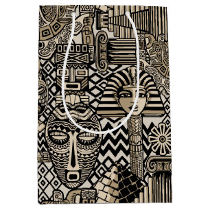 Sac Cadeau Moyen Symboles historiques anciens Style de tatouage