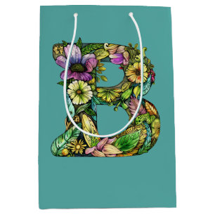 Sac Cadeau Moyen T-shirt monogramme B généreux