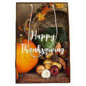 Sac Cadeau Moyen Table Bountiful Harvest (Devant)