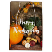 Sac Cadeau Moyen Table Bountiful Harvest (Dos)