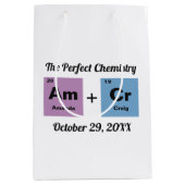 Sac Cadeau Moyen Tableau périodique du Mariage d'éléments (Devant)