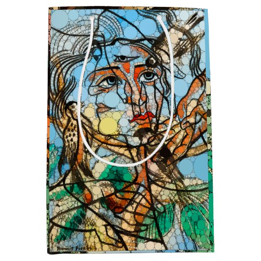 Sac Cadeau Moyen Tarin, points d'infini par Francis Picabia (Devant)