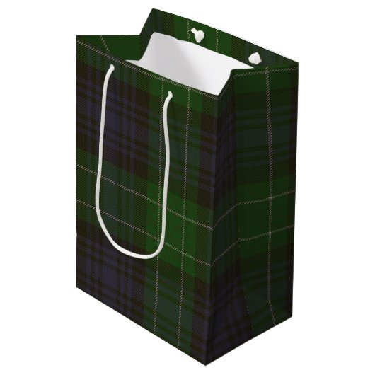 Sac Cadeau Moyen Tartan d'Abercrombie (Devant Angle)