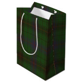 Sac Cadeau Moyen Tartan de Davidson (Dos Angle)