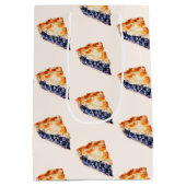 Sac Cadeau Moyen Tarte aux bleuets (Dos)