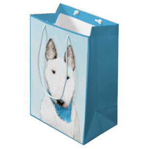 Sac Cadeau Moyen Taureau Terrier - Cute Original Chien Art