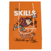 Sac Cadeau Moyen TAZ™ - Compétences papa (Dos)