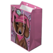 Sac Cadeau Moyen Teckel (Dos Angle)