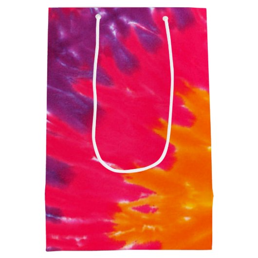 Sac Cadeau Moyen Teinture Psychédélique Douce 16 (Dos)