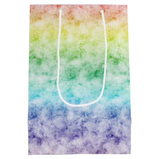 Sac Cadeau Moyen Teinture Rainbow Tie (Dos)