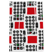 Sac Cadeau Moyen Télécommande TV avec bouton magnétoscope (Dos)