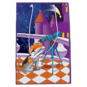 Sac Cadeau Moyen télescope pour chiens (Devant)