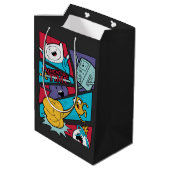 Sac Cadeau Moyen Temps d'aventure | Graphique du panneau d'action (Dos Angle)