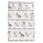 Sac Cadeau Moyen Temps personnalisable pour PAWTY Corgi papier d'en (Devant)