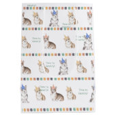 Sac Cadeau Moyen Temps personnalisable pour PAWTY Corgi papier d'en (Dos)