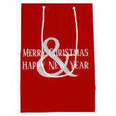 Sac Cadeau Moyen Terrier Gallois De Noël Par L'Arbre (Dos)