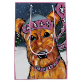 Sac Cadeau Moyen Terriers Airedale (Dos)