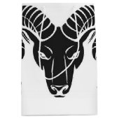Sac Cadeau Moyen Tête de Ram (Devant)