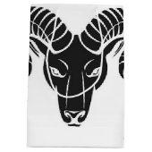 Sac Cadeau Moyen Tête de Ram (Dos)