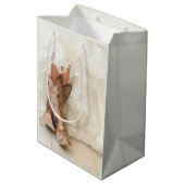 Sac Cadeau Moyen Texas Bride à Boots Bridal Shower (Dos Angle)