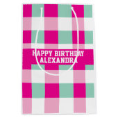 Sac Cadeau Moyen Text Template (Devant)