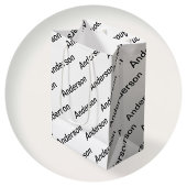 Sac Cadeau Moyen Texte extensible personnalisable Blanc et noir mod