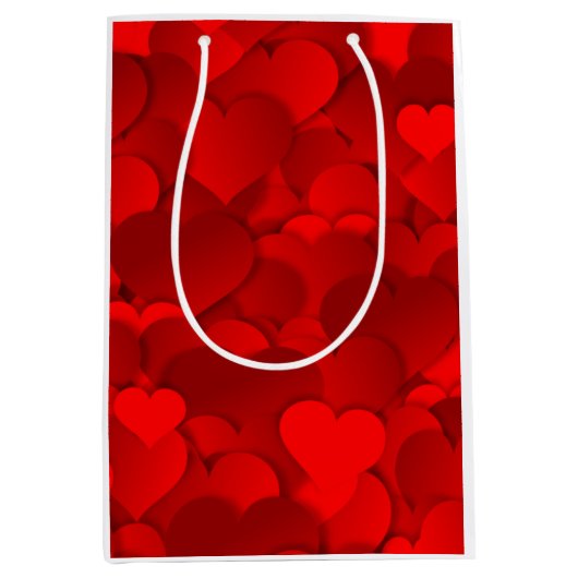 Sac Cadeau Moyen Texture de Red Heart (Devant)