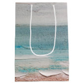 Sac Cadeau Moyen Texture de sable (Dos)