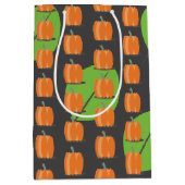 Sac Cadeau Moyen Thanksgiving Citrouille Thanksgiving Motif Medium  (Devant)