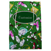 Sac Cadeau Moyen The Time Girly Golf (Devant)