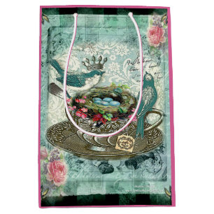 Sac Cadeau Moyen Thé vert