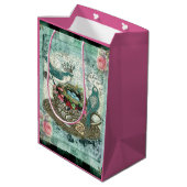 Sac Cadeau Moyen Thé vert (Dos Angle)