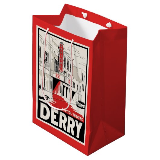 Sac Cadeau Moyen Théâtre Derry Capitol (Devant Angle)