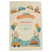 Sac Cadeau Moyen Thème anniversaire de enfant (Devant)