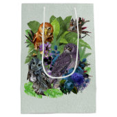 Sac Cadeau Moyen Thème de fête nocturne (Dos)