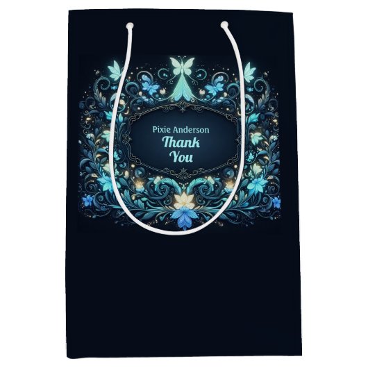 Sac Cadeau Moyen Thème Fairy Fairy Party - Fairytale After Dark (Devant)