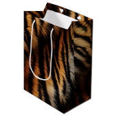 Sac Cadeau Moyen Tiger (Devant Angle)