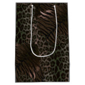 Sac Cadeau Moyen Tigre léopard tendance (Dos)