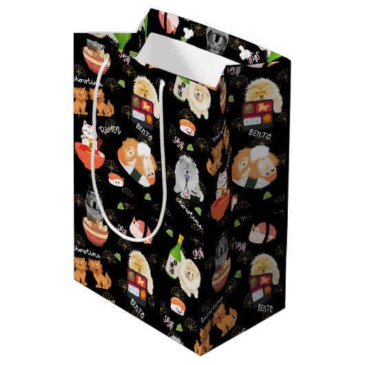 Sac Cadeau Moyen TOKYO CHOWTIME Chow (Dos Angle)