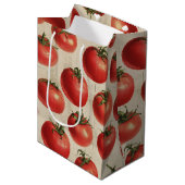 Sac Cadeau Moyen Tomate (Devant Angle)