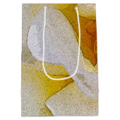 Sac Cadeau Moyen tons blanc à jaune (Dos)